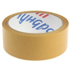 Лента двусторонняя тундра, полипропиленовая, прозрачная основа, 90 мкм, 36 мм х 10 м Miki Market