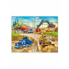 Пазл Стройка 2, 20 эл., Larsen