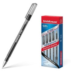 Ручка гелевая G-ICE, узел 0.5 мм, чернила чёрные, длина линии письма 500 метров Erich Krause
