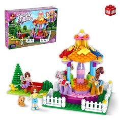 Конструктор Город Мечты «Забавная карусель», 222 детали Unicon