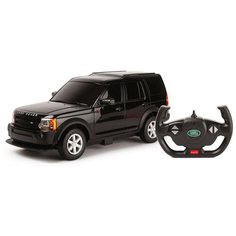 Машина р у 1:14 Landrover LR3 Discovery 3, цвет черный, свет, звук 21900B Rastar