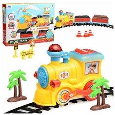 Железная дорога QS527A (свет/звук/дым) в коробке КНР