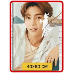 Картина по номерам на холсте музыка NCT (K POP, Марк, Ким Чону, Тэён, Лукас Вонг, Юта, Ten) - 7910 В 60X40