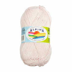 Пряжа ALPINA "MELISSA" 95% вискоза, 5% кашемир 10 шт. х50г 125м №09 бледно-розовый
