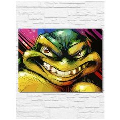 Картина по номерам на холсте Игра battletoads (боевые жабы, ретро, 16 bit, 8 bit, XBOX, PS 4) - 9388 Г 30x40