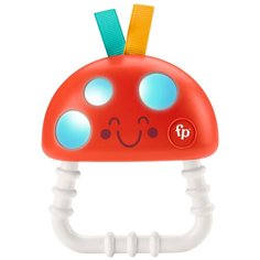 Прорезыватель Fisher-Price Грибочек HBP46 красный/белый