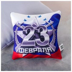 Подушка-антистресс "23 Февраля" (1 шт.) Pro Market