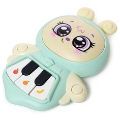 Развивающая игрушка Zabiaka Музыкальная игрушка Пчёлка Ми-Ми SL-04551, зеленый