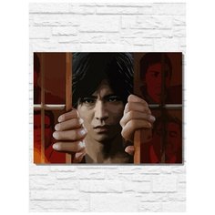 Картина по номерам на холсте игра Lost Judgment (PS, Xbox, PC, Switch) - 11216 Г 30x40