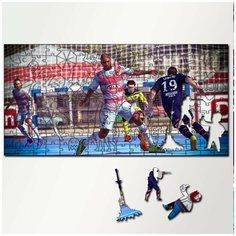 Пазл из дерева с фигурками, 230 деталей, 46х23 см игры FIFA Street - 5201 Creative Wood