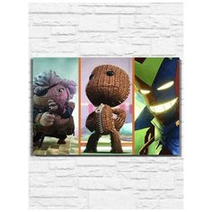 Картина по номерам на холсте игра Сэкбой Большое приключение (PS, Xbox, PC, Switch) - 9833 Г 30x40