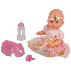 Кукла-пупс 30см пьет из бутылочки, писает в горшок, можно купать (YL1808K-O) Tong DE