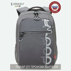 Рюкзак молодежный GRIZZLY с карманом для ноутбука 13", анатомической спинкой, для мальчика RB-356-4/3 Foshan Comfort Trading CO LTD