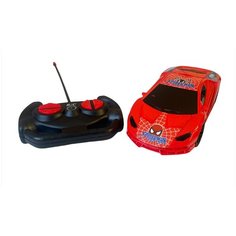 Гоночная Машина на пульте управления Марвел /Машинка супергероев радиоуправляемая 666 Haowan