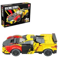 Конструктор аналог лего техник QUAN GUAN 100152 спортивная машина Chevrolet, с водителем и штурманом