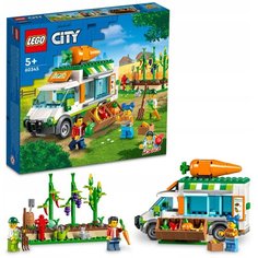 Конструктор LEGO City 60345: Фургон для фермерского рынка