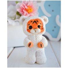 Силиконовая форма для мыла Тигрёнок в пижаме Hobby Page