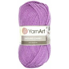 Пряжа YarnArt Shetland Chunky: 614 сиреневый / 3 шт / 150 м / 100 г / виржин шерсть 50%, акрил 50%