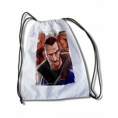 Мешок для сменной обуви с принтом Игра Grand Theft Auto Episodes from Liberty City - 34447 Brut Boxers