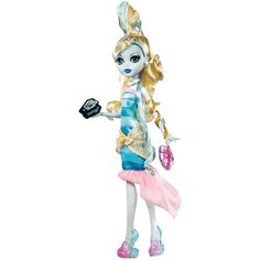 Кукла Монстр Хай Лагуна Блу 2009 фиолетовое издание с CD рассвет танца, Monster High Dawn of the dance Lagoona Blue (CD Purple edition)