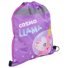 ArtFox Мешок для обуви Cosmo Llama, 7084415, фиолетовый