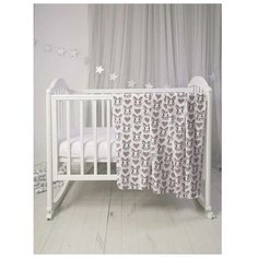 Плед Baby Nice 118х100 см белый