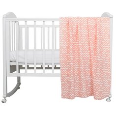 Плед Baby Nice 118х100 см персиковый