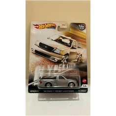 Детская Машинка 1:64 Hot Wheels Premium Редкая модель 99 FORD F-150 SVT LIGHTNING из серии HYPER HAULERS