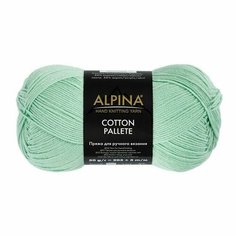 Пряжа ALPINA "COTTON PALLETE" 10 шт. в упак. цвет №16 мятный (COTTON PALLETE-№16 мятный)