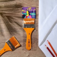 Кисть Флейц Синтетика «Мона Лиза» 5,8см Artlavka