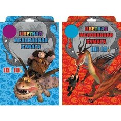 Action! DR-CCP-10/10 Набор цветной мелованной бумаги action! dragons action!