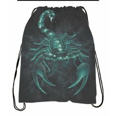 Сумка-мешок для обуви со знаком зодиака Скорпион №1 Migom