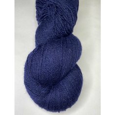 Пряжа для вязания шерсть 8/2 Dark Blue 247-257 г. Нет бренда
