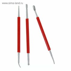 Набор инструментов для лепки, 3 предмета Россия