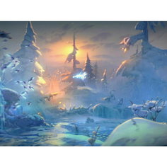 Плакат, постер на бумаге Ori and the Will of the Wisps/игровые/игра/компьютерные герои персонажи. Размер 30 на 42 см