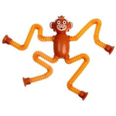 Развивающая игрушка «Обезьянка» с присосками, цвета микс Нет бренда