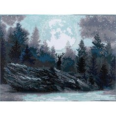 Алмазная мозаика Загадочный лес 40x30 см. Freya