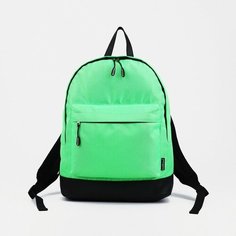 Рюкзак школьный Neon Green, 39*12*29, отд на молнии, н/карман, зеленый 9594324 Erich Krause