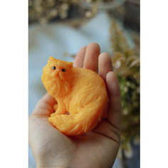 Силиконовая форма для мыла Кот персидский Hobby Page