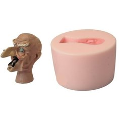 Молд для рукоделия 1563 Баба яга лицо HobbyPage