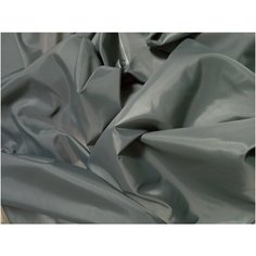 Подкладочная ткань для шитья Таффета 190Т, цвет Серый Темный. Длина отреза 5 метров. Ширина 150см. Для шитья и рукоделия. Glamur Art