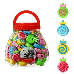 Точилка с контейнером "Леденец", микс Calligrata