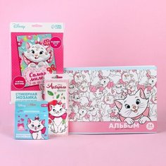 Подарочный набор для творчества, Мари, 4 предмета Disney