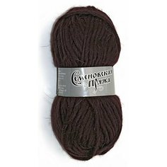 Пряжа для вязания Семеновская Roving Felt (Валя) 100% шерсть, цвет: махагон, 5 мотков по 50 м. / 50 гр.
