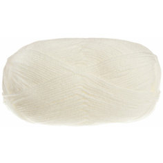 Пряжа Семеновская Mowgli Eco белый (0179), 90%детский акрил/10%капрон, 200м, 50г, 1шт