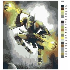Картина по номерам U-64 "Игра Dota. Shadow shaman 1", 70x90 см Brushes Paints