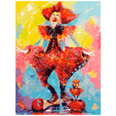 Белоснежка Картина по номерам "Дирижер" (096-AS), 30 х 40 см, разноцветный