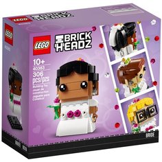 Конструктор LEGO BrickHeadz 40383 Невеста, 306 дет.