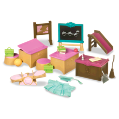 Игровой набор Lil Woodzeez Класс и игровая площадка LW6124
