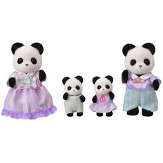 Фигурки Sylvanian Families Семья панд 5529, 4 шт. Epoch